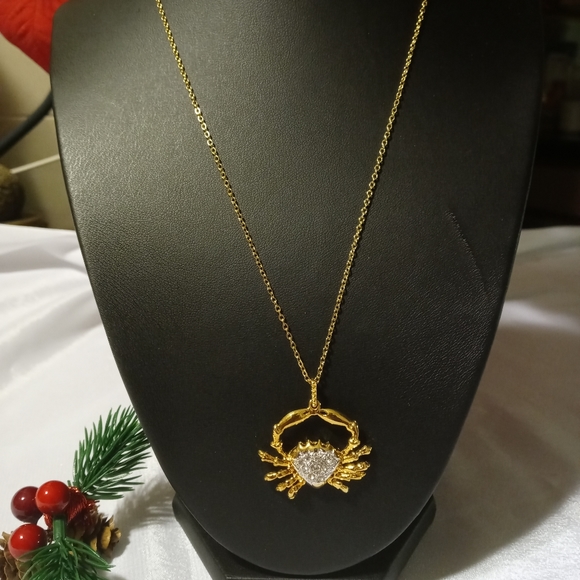 Birthday Zodiac CANCER Necklace  by Swarowski - Picture 1 of 2